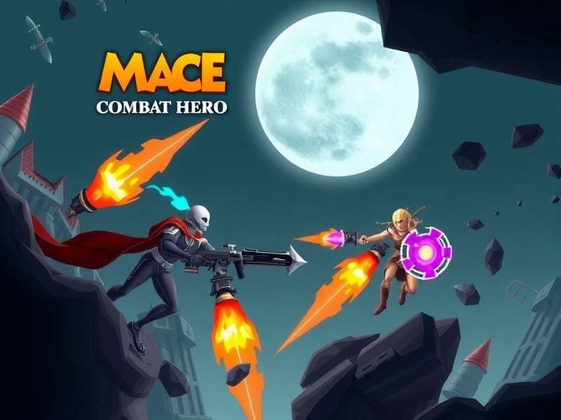 Mace Combat Hero Game Banner